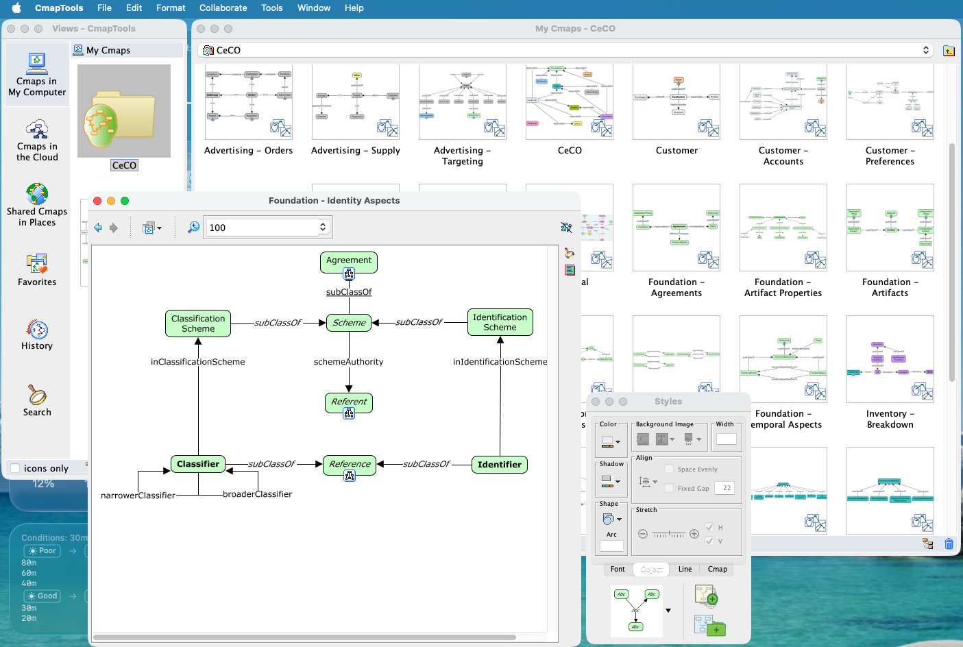 The CmapTools Interface